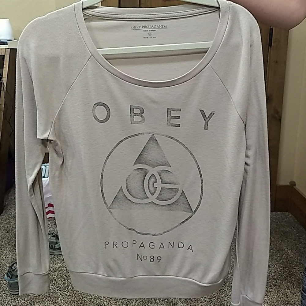 OBEY Propaganda long sleeve shirt